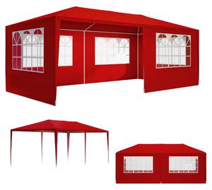 Party šator NEAPOL, 3x6 m, crveni Jurhan