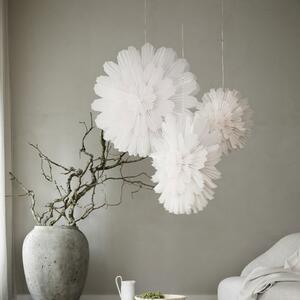 Stolne Lampa Watt & Veke, Snöblomma, Bijela, Dnevna soba, Papirnati karton, Dizajn