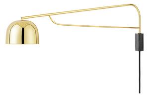 Zidne Svjetiljka Normann Copenhagen, Zlato / mjed, Dnevna soba, Metal