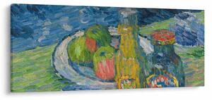 Slika - Alexej von Jawlensky, Still Life with Bottles and Fruit, reprodukcije (120x50 cm)