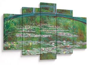 Slika - Claude Monet, The Japanese Footbridge, reprodukcije (150x105 cm)