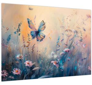 Slika - Livada s leptirima II (70x50 cm)