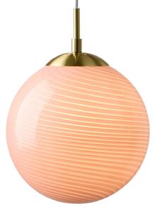 Viseće Svjetiljka Halo Design, CANDY BALL, prigušiv, Ružičasta ruža, Dnevna soba, Staklo, Dizajn