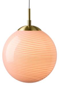 Viseće Svjetiljka Halo Design, CANDY BALL, prigušiv, Ružičasta ruža, Dnevna soba, Staklo, Dizajn