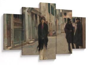 Slika - John Singer Sargent, Street in Venice, reprodukcije (150x105 cm)