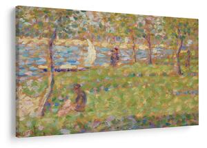 Slika - Georges Seurat, Study for "La Grande Jatte", reprodukcije (90x60 cm)