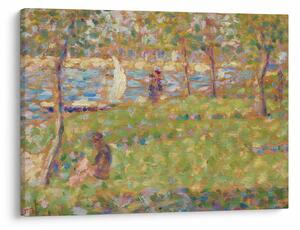 Slika - Georges Seurat, Study for "La Grande Jatte", reprodukcije (70x50 cm)
