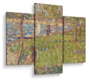 Slika - Georges Seurat, Study for "La Grande Jatte", reprodukcije (90x60 cm)