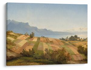 Slika - Alexandre Calame, Swiss Landscape, reprodukcije (70x50 cm)