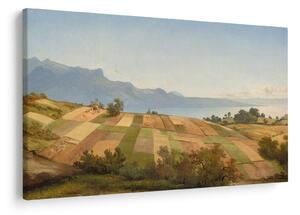 Slika - Alexandre Calame, Swiss Landscape, reprodukcije (90x60 cm)