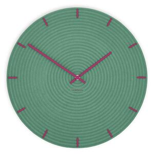 Zidni sat Luxhora Concentra Mint Green 11 boja kazaljki