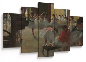 Slika - Edgar Degas, The Dance Class, reprodukcije (150x105 cm)