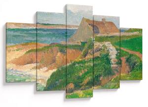 Slika - Henri Moret, The Island of Raguenez, Brittany, reprodukcije (150x105 cm)