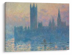 Slika - Claude Monet, The Houses of Parliament, Sunset, reprodukcije (70x50 cm)