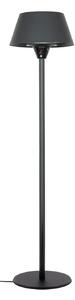Vamio samostojeći grijač, crna, 210 cm, IP54, daljinski upravljač - Lucande Lucande, Vamio, Crno, Aluminij, Moderan