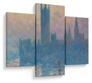 Slika - Claude Monet, The Houses of Parliament, Sunset, reprodukcije (90x60 cm)