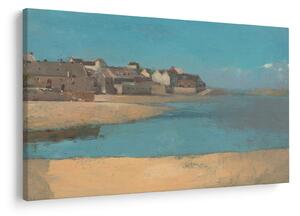 Slika - Odilon Redon, Village by the Sea in Brittany, reprodukcije (90x60 cm)