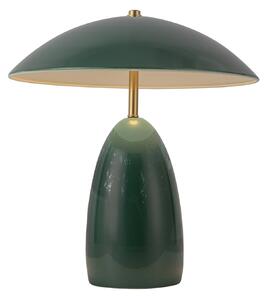 Stolne Lampa Elstead, Poppy, prigušiv, Zelena, Dnevna soba, Aluminij, Vintage