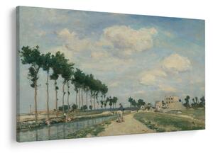 Slika - Johan Barthold Jongkind, The Towpath, reprodukcije (90x60 cm)