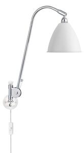 Bestlite BL6 Zidna lampa Ø16 Krom/Mat Bijela - GUBI