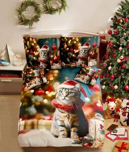 3D Pamučna posteljina HOLLY PAWS šarena + jastučnica 40x50 cm besplatno Dimenzije posteljine: 70 x 90 cm | 140 x 200 cm