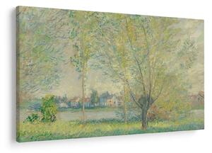 Slika - Claude Monet, The Willows, reprodukcije (90x60 cm)