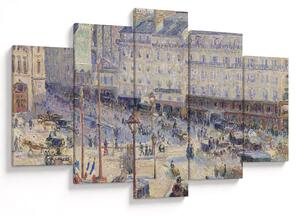 Slika - Camille Pissarro, The Place du Havre, reprodukcije (150x105 cm)