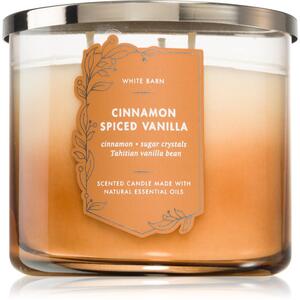 Bath & Body Works Cinnamon Spiced Vanilla mirisna svijeća 411 g