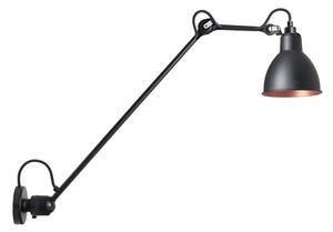 Lampe Gras 304L60 zidna svjetiljka, crna/crna/bakar - DCW