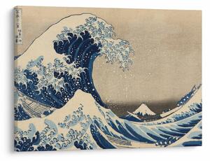 Slika - Katsushika Hokusai, Under the Wave off Kanagawa, reprodukcije (70x50 cm)