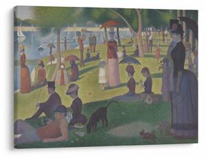 Slika - Georges Seurat, A Sunday on La Grande Jatte, reprodukcije (70x50 cm)