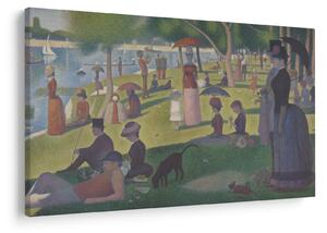 Slika - Georges Seurat, A Sunday on La Grande Jatte, reprodukcije (90x60 cm)