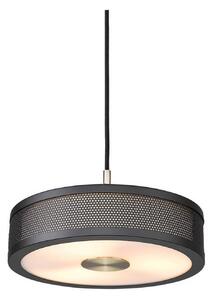 Viseća lampa Frame 3, Ø 24 cm, crna/mesing - Halo Design