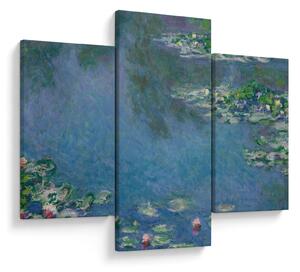 Slika - Claude Monet, Water Lilies, reprodukcije (90x60 cm)
