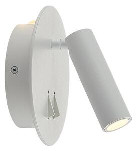 Zidne Svjetiljka Lucande, Magya, Bijela, Dnevna soba, Aluminij, Moderan