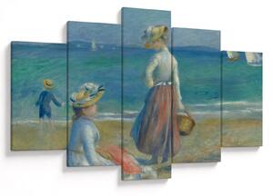 Slika - Auguste Renoir, Figures on the Beach, reprodukcije (150x105 cm)