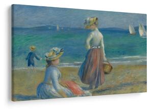 Slika - Auguste Renoir, Figures on the Beach, reprodukcije (90x60 cm)
