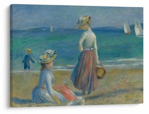 Slika - Auguste Renoir, Figures on the Beach, reprodukcije (70x50 cm)