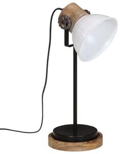 VidaXL Stolna svjetiljka 25 W bijela 17x17x50 cm E27