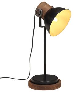 VidaXL Stolna svjetiljka 25 W crna 17x17x50 cm E27