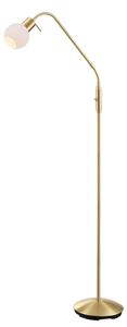 Podne Lampa Lindby, ELAINA, Zlato / mjed, Dnevna soba, Metal, Moderan
