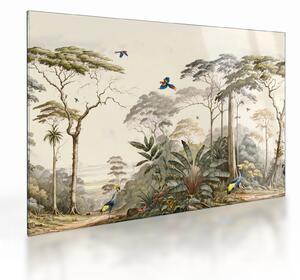 Staklena slika - Amazonska prašuma (70x50 cm)