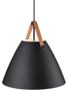Viseće Svjetiljka DFTP by Nordlux, Strap, prigušiv, Crno, Dnevna soba, Metal, Skandinavski