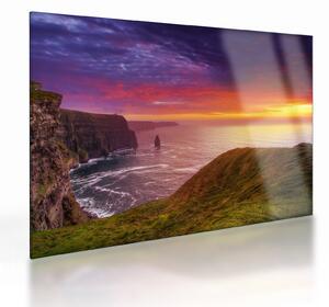 Staklena slika - Cliffs of Moher (70x50 cm)