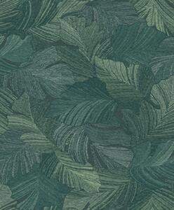 Zelena tapeta na zid, listovi, A66502 | Ljepilo besplatno