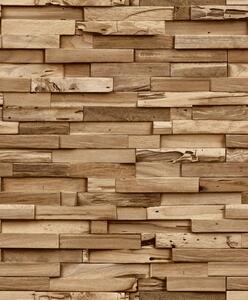 Flis tapeta za zid, imitacija drveta, A64001 | Ljepilo besplatno