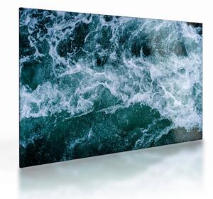 Staklena slika - Oceanski valovi (70x50 cm)