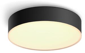 Stropne Svjetiljka Philips Hue, Philips Hue, prigušiv, Crno, Dnevna soba, Metal, Moderan
