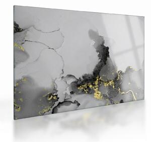 Staklena slika - Umjetnost tintom (70x50 cm)