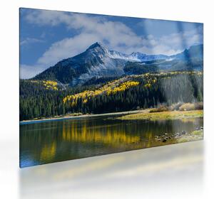 Staklena slika - Lost Lake, Oregon (70x50 cm)